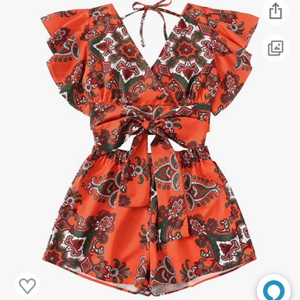 Tropical Two Piece Set